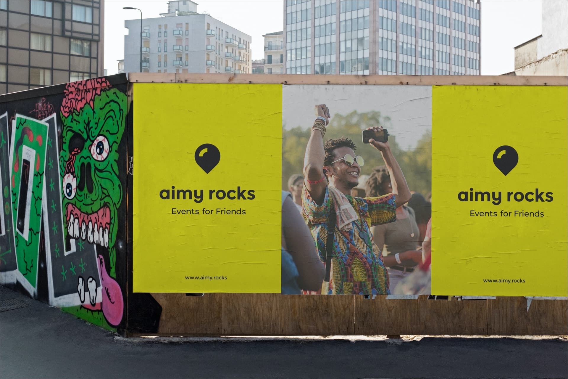 Aimy Rocks Poster